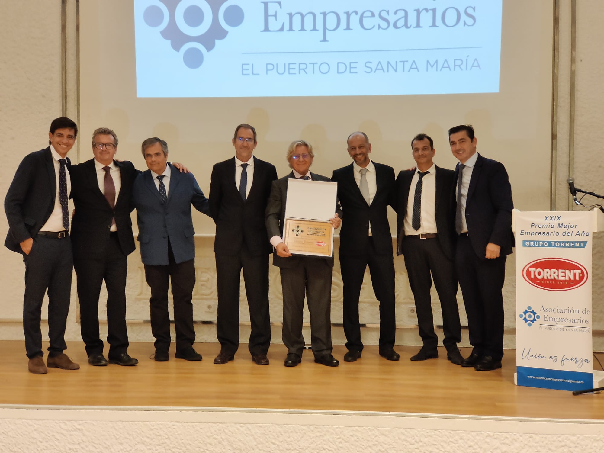 Grupo Torrent reçoit une distinction pour son engagement envers l’innovation et les personnes à El Puerto de Santa María 1 | Grupo Torrent España Premio innovación para Grupo Torrent en El Puerto de Santa María